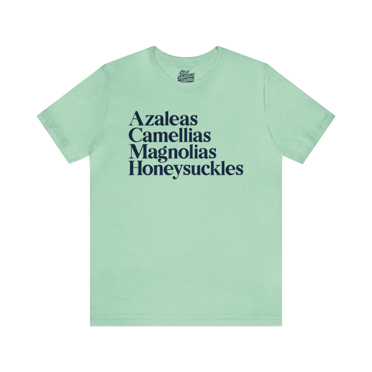 Introducing our “Southern Blossoms” t-shirt – We’ve picked the most iconic blooms that grace our Southern landscapes – azaleas, honeysuckles, and magnolias – and printed them in either navy or…