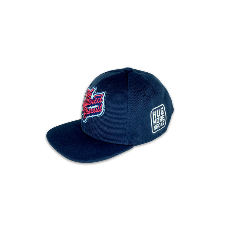 Toddler Snapback Hat - Navy with Patch