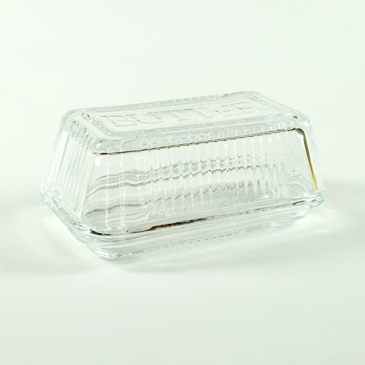 Classic Glass Butter Dish